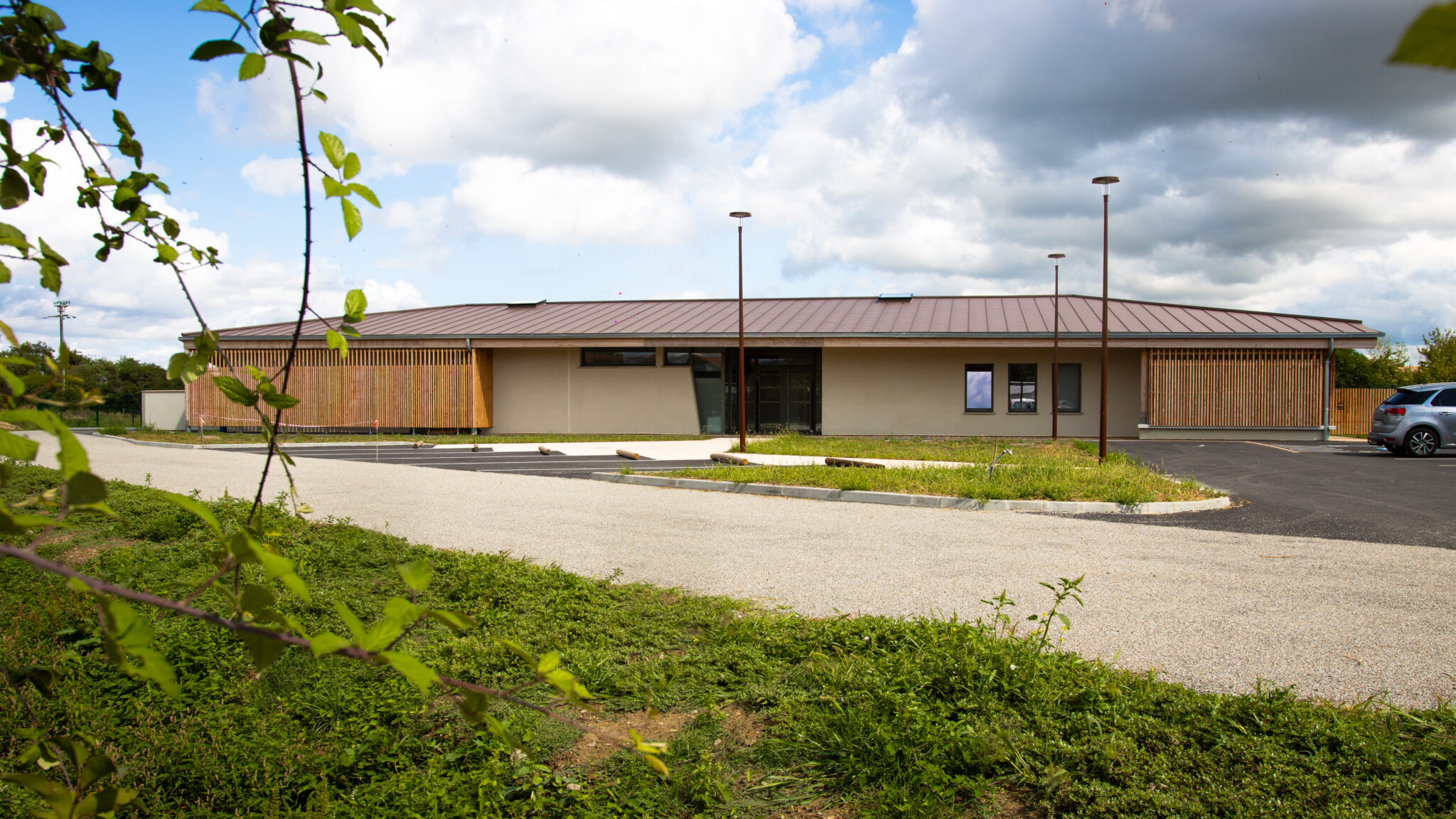 Le nouveau bâtiment de la crèche et du Relais Petite Enfance (RPE) de