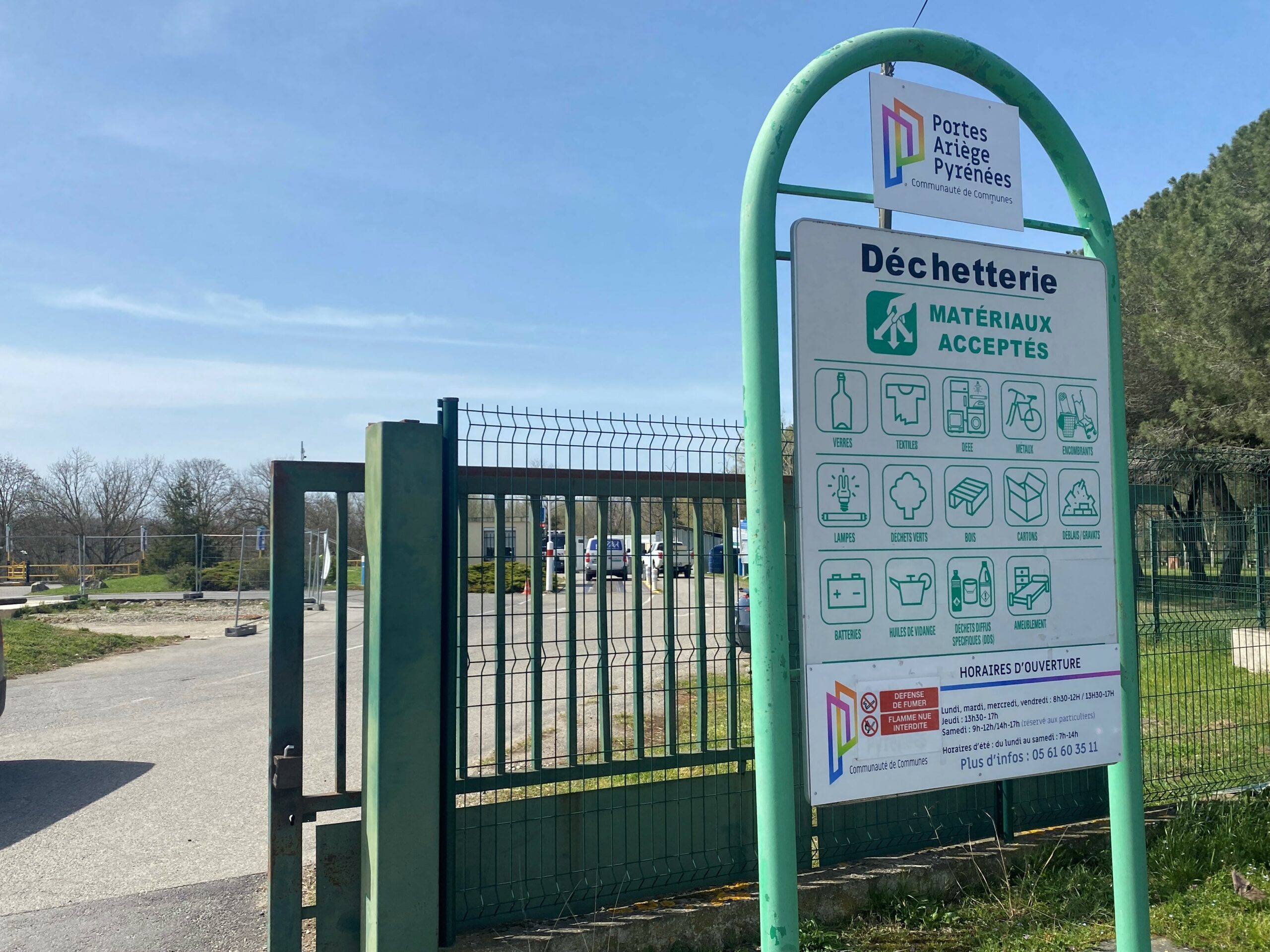 Déchetterie de Saverdun : les tarifs d'accès pour les professionnels